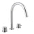 JTP Florence 3 Hole Bath Filler Tap - Unbeatable Bathrooms