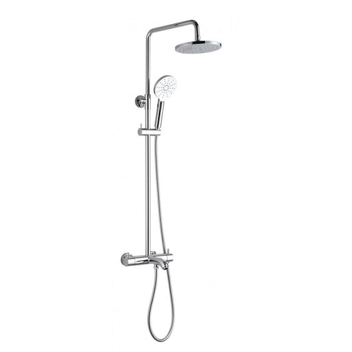 JTP Florence Thermostatic Shower with Rigid Riser & Shower Kit - Unbeatable Bathrooms