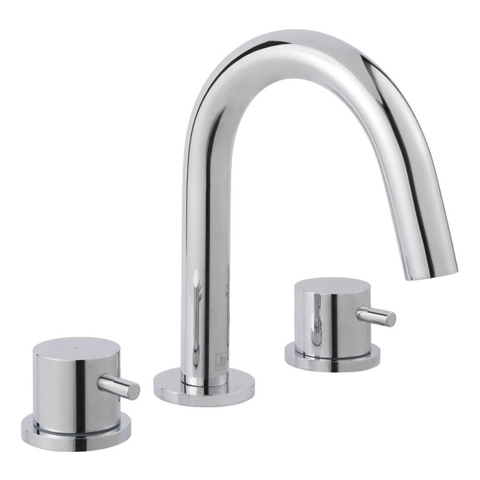 JTP Florence 3 Hole Basin Mixer Tap - Unbeatable Bathrooms