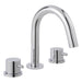 JTP Florence 3 Hole Basin Mixer Tap - Unbeatable Bathrooms