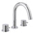 JTP Florence 3 Hole Basin Mixer Tap - Unbeatable Bathrooms