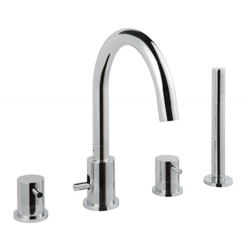 JTP Florence 4 Hole Bath Shower Mixer Tap - Unbeatable Bathrooms