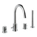 JTP Florence 4 Hole Bath Shower Mixer Tap - Unbeatable Bathrooms