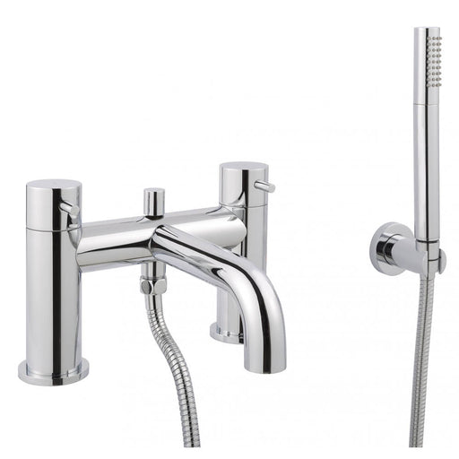 JTP Florence 2 Hole Bath Shower Mixer Tap - Unbeatable Bathrooms