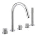 JTP Florence 5 Hole Bath Shower Mixer Tap - Unbeatable Bathrooms