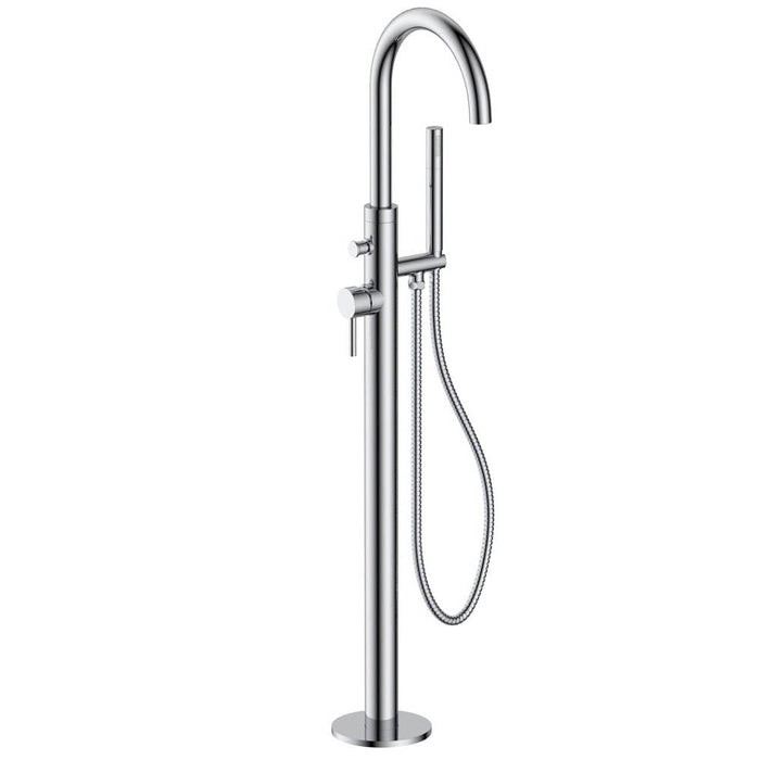 JTP Florence Floor Standing Single Lever Bath Shower Mixer Tap - Unbeatable Bathrooms