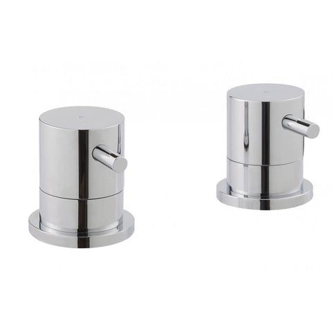 JTP Florence Panel Valves (Pair) - Unbeatable Bathrooms
