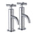 JTP Solex 2 Hole Basin Taps - Unbeatable Bathrooms