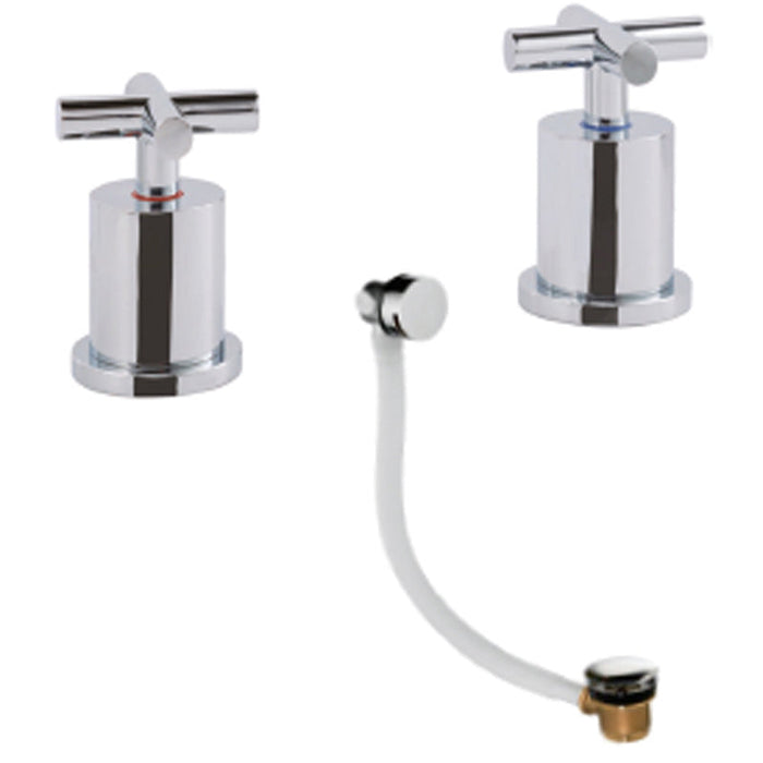 JTP Solex Panel Valves With Exofill Waste - Unbeatable Bathrooms