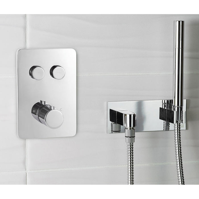 JTP Hugo 2 Outlet Touch Thermostat, Hp 1 - Unbeatable Bathrooms