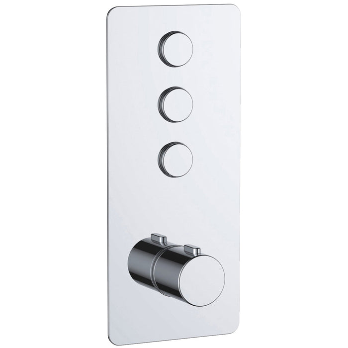 JTP Hugo 3 Outlet Touch Thermostat, Hp 1 - Unbeatable Bathrooms