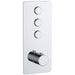 JTP Hugo 3 Outlet Touch Thermostat, Hp 1 - Unbeatable Bathrooms