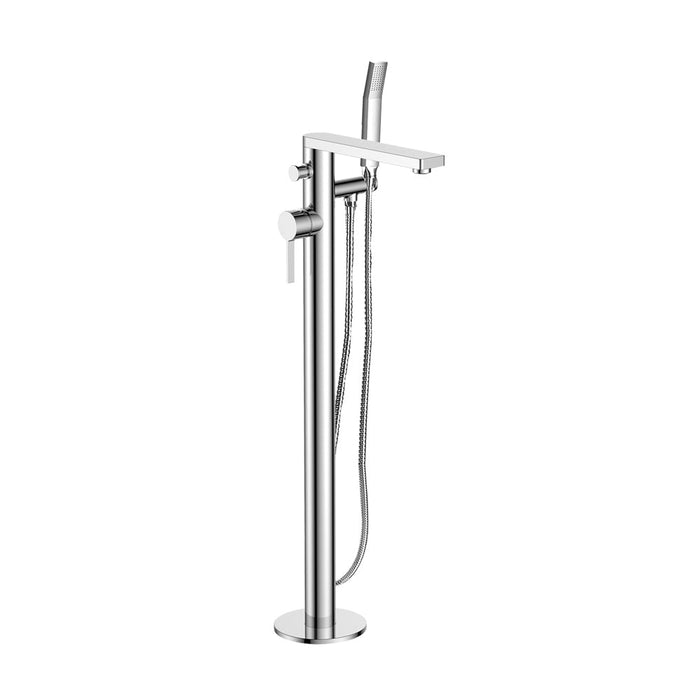 JTP Hugo Floor Mounted Bath Shower Mixer With Kit - 71534 - Unbeatable Bathrooms