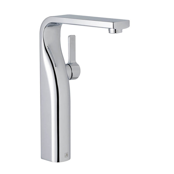 JTP Curve Single Lever Tall Basin Mixer - Unbeatable Bathrooms