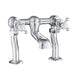 JTP Grosvenor Cross 2 Hole Deck Mounted Bath Filler Tap - Unbeatable Bathrooms