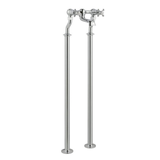 JTP Grosvenor Cross Freestanding Bath Filler Tap - Unbeatable Bathrooms