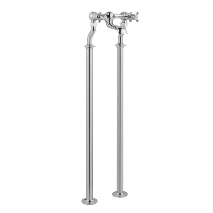 JTP Grosvenor Cross Freestanding Bath Filler Tap - Unbeatable Bathrooms