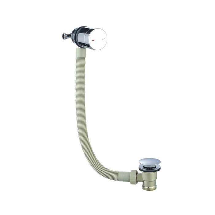 JTP Temperature Control Exofill With Overflow Click Clack Bath Waste 600mm - Unbeatable Bathrooms