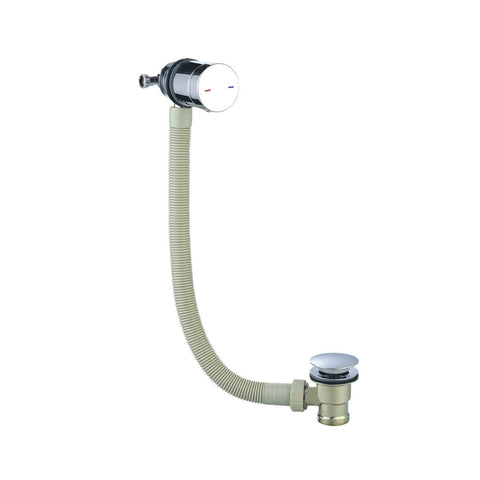 JTP Temperature Control Exofill With Overflow Click Clack Bath Waste 600mm - Unbeatable Bathrooms