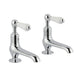 JTP Grosvenor Lever Long Nose Basin Taps, LP 0.2 - Unbeatable Bathrooms