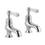 JTP Grosvenor Lever 2 Hole Bath Taps (Pair) - Unbeatable Bathrooms