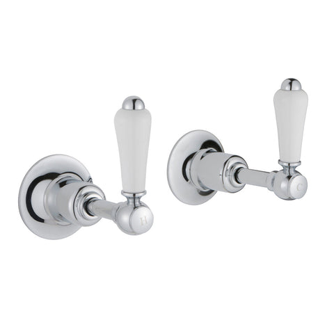 JTP Grosvenor Lever Wall Valves 1/2, LP 0.2 - Unbeatable Bathrooms