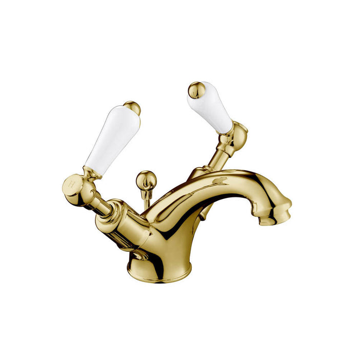JTP Grosvenor Lever Basin Mixer Tap with Pop Up Waste - Unbeatable Bathrooms