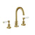 JTP Grosvenor Lever 3 Hole Basin Mixer Tap Swivel Spout - Unbeatable Bathrooms