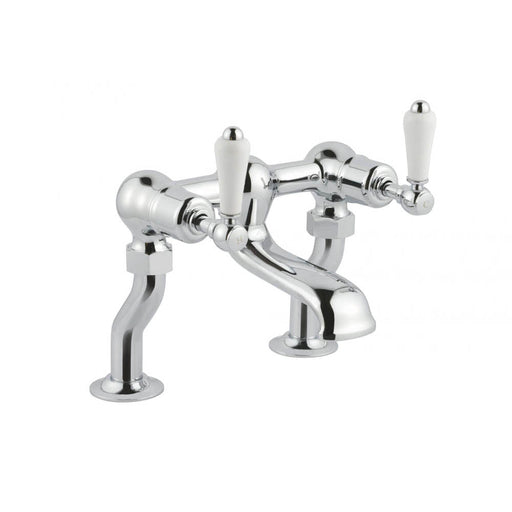 JTP Grosvenor Lever 2 Hole Deck Mounted Bath Filler Tap - Unbeatable Bathrooms