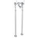 JTP Grosvenor Lever Freestanding Bath Filler Tap - Unbeatable Bathrooms