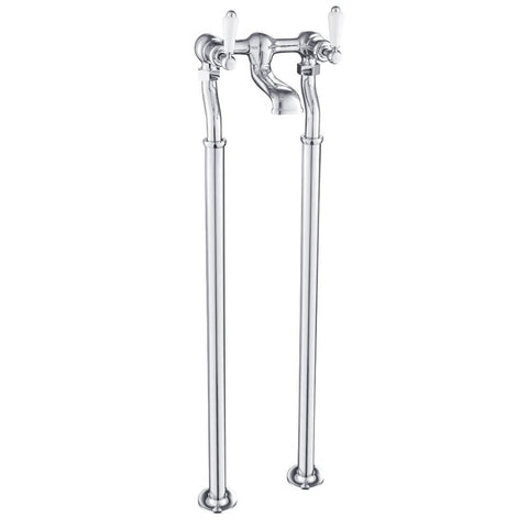 JTP Grosvenor Lever Freestanding Bath Filler Tap - Unbeatable Bathrooms