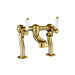 JTP Grosvenor Lever 2 Hole Deck Mounted Bath Filler Tap - Unbeatable Bathrooms
