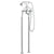 JTP Grosvenor Lever Freestanding Bath Shower Mixer Tap with Kit - Unbeatable Bathrooms