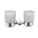 JTP Vue Twin Tumbler & Holder - Unbeatable Bathrooms