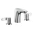 JTP Vue 3 Hole Basin Mixer Tap - Unbeatable Bathrooms