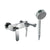JTP Vue 2 Hole Single Lever Bath Shower Mixer Tap - Unbeatable Bathrooms