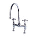 JTP Vintage Bridge Sink Mixer - Unbeatable Bathrooms