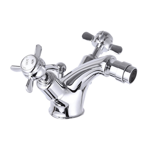 JTP Grosvenor Pinch Bidet Mixer With Pop Up Waste - Unbeatable Bathrooms