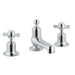 JTP Grosvenor Pinch 3 Hole Deck Mounted Bath Filler, LP 0.2 - Unbeatable Bathrooms