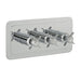 JTP Grosvenor Pinch Thermostatic Concealed 2 Outlet Shower Valve, Horizontal MP 0.5 - Unbeatable Bathrooms