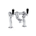 JTP Grosvenor Black Indices Lever 2 Hole Deck Mounted Bath Filler Tap - Unbeatable Bathrooms