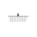 JTP Glide Ultra Thin Square Shower Head - Unbeatable Bathrooms