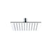 JTP Glide Ultra Thin Square Shower Head - Unbeatable Bathrooms