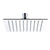 JTP Glide Ultra Thin Square Shower Head - Unbeatable Bathrooms