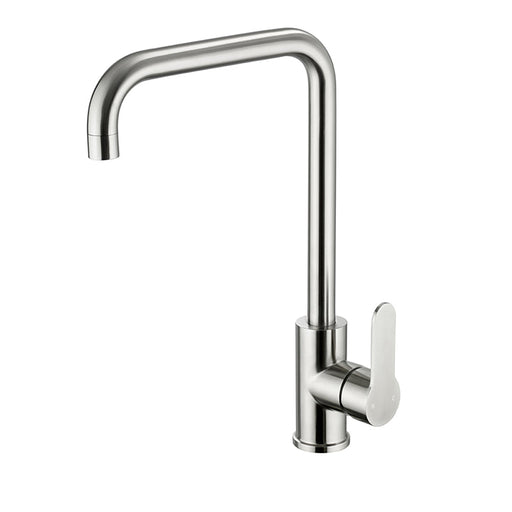 JTP Inox Mono Single Lever Kitchen Sink Mixer Tap Swivel Spout - Unbeatable Bathrooms