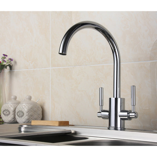 JTP Newbury Mono Sink Mixer Tap Swivel Spout - Unbeatable Bathrooms
