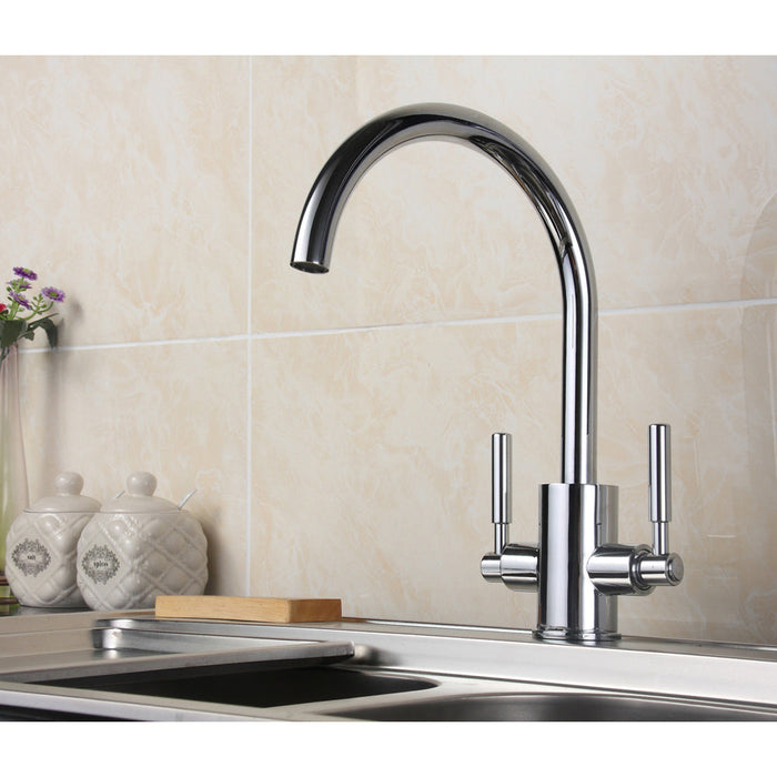 JTP Newbury Mono Sink Mixer Tap Swivel Spout - Unbeatable Bathrooms