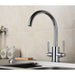 JTP Newbury Mono Sink Mixer Tap Swivel Spout - Unbeatable Bathrooms