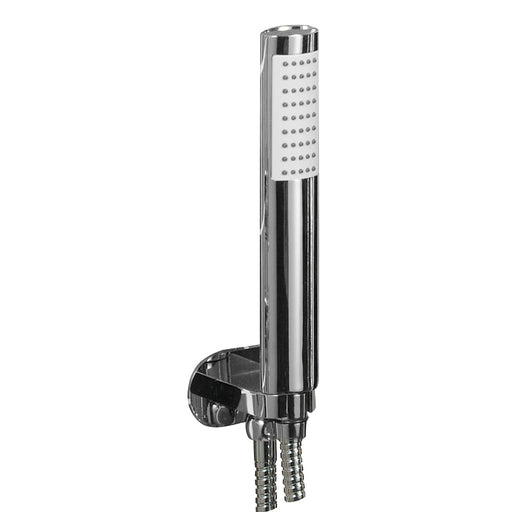 JTP Oval Water Outlet & Holder With Metal Hose & Hand Shower Front Fixing - Unbeatable Bathrooms
