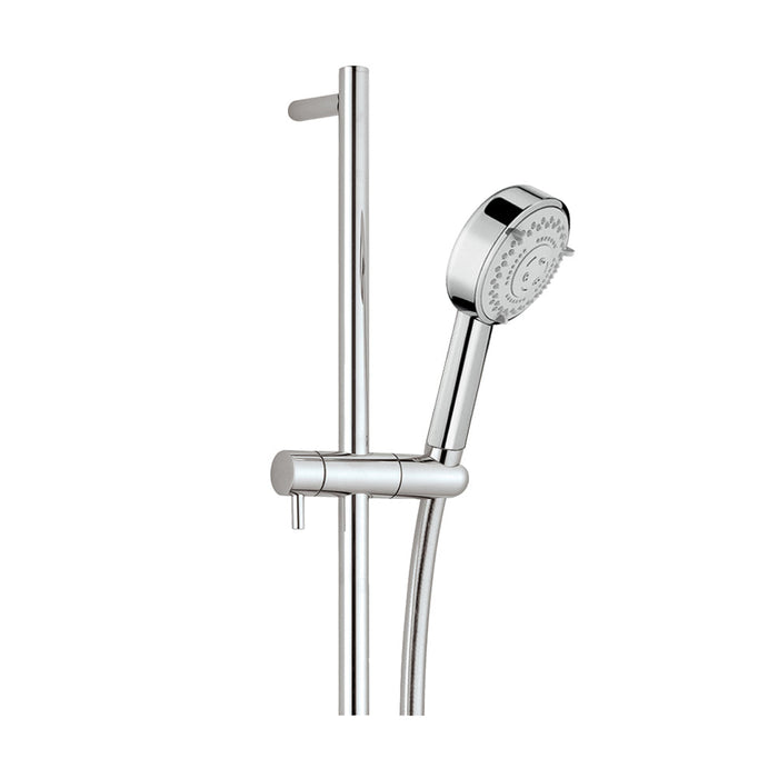 JTP Techno Slider Rail With Multi Function Shower Head - Unbeatable Bathrooms